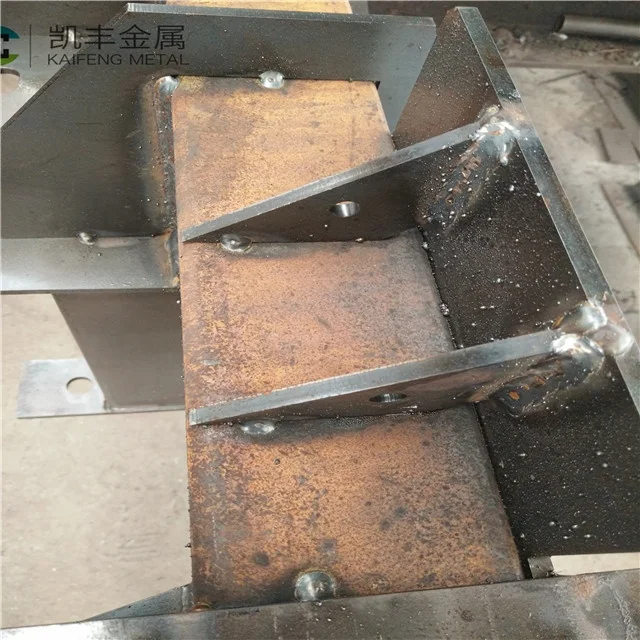 High quality HDG welding parts stamping parts and pre-assembly available factories for steel structure