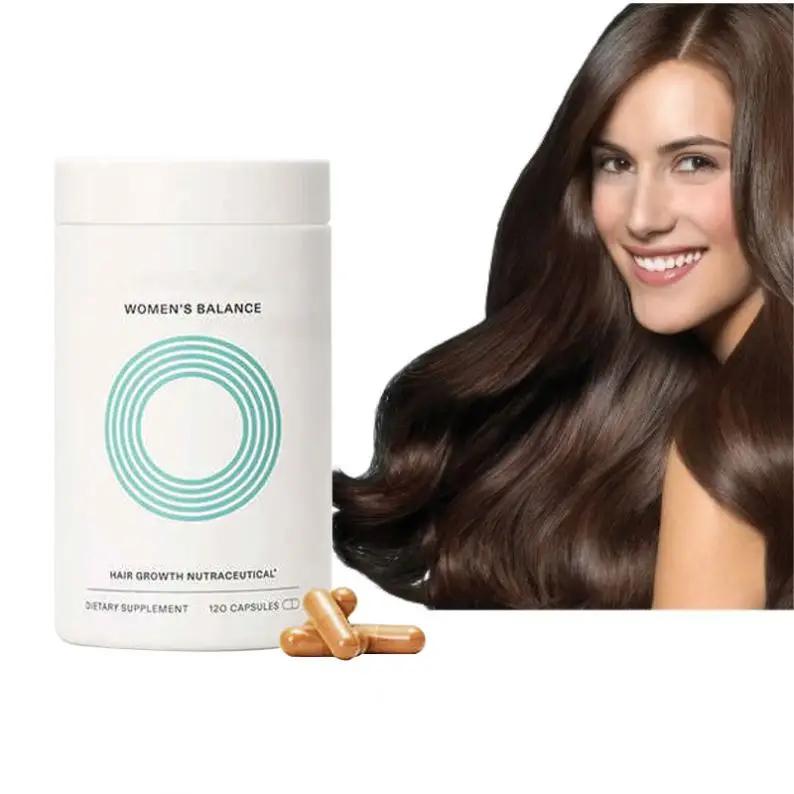 OEM Visible Thickening & Strengthening Hair Capsules: Vitamins, Botanical Strengthening Hair Oils, Biotin & Bioactive Keratin