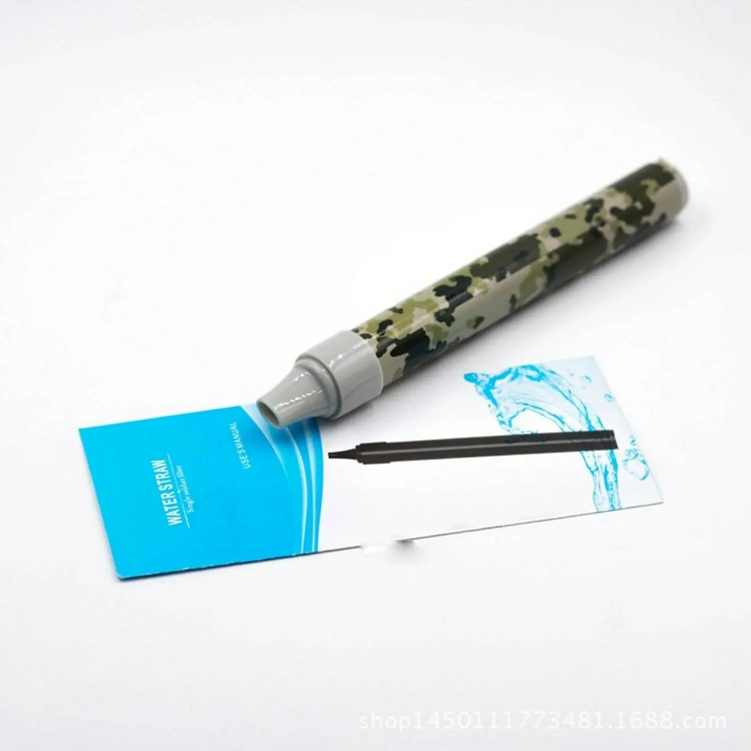 Outdoor Personal Water Filter Straw for Camping Hiking Emergency Survival Portable Purifier