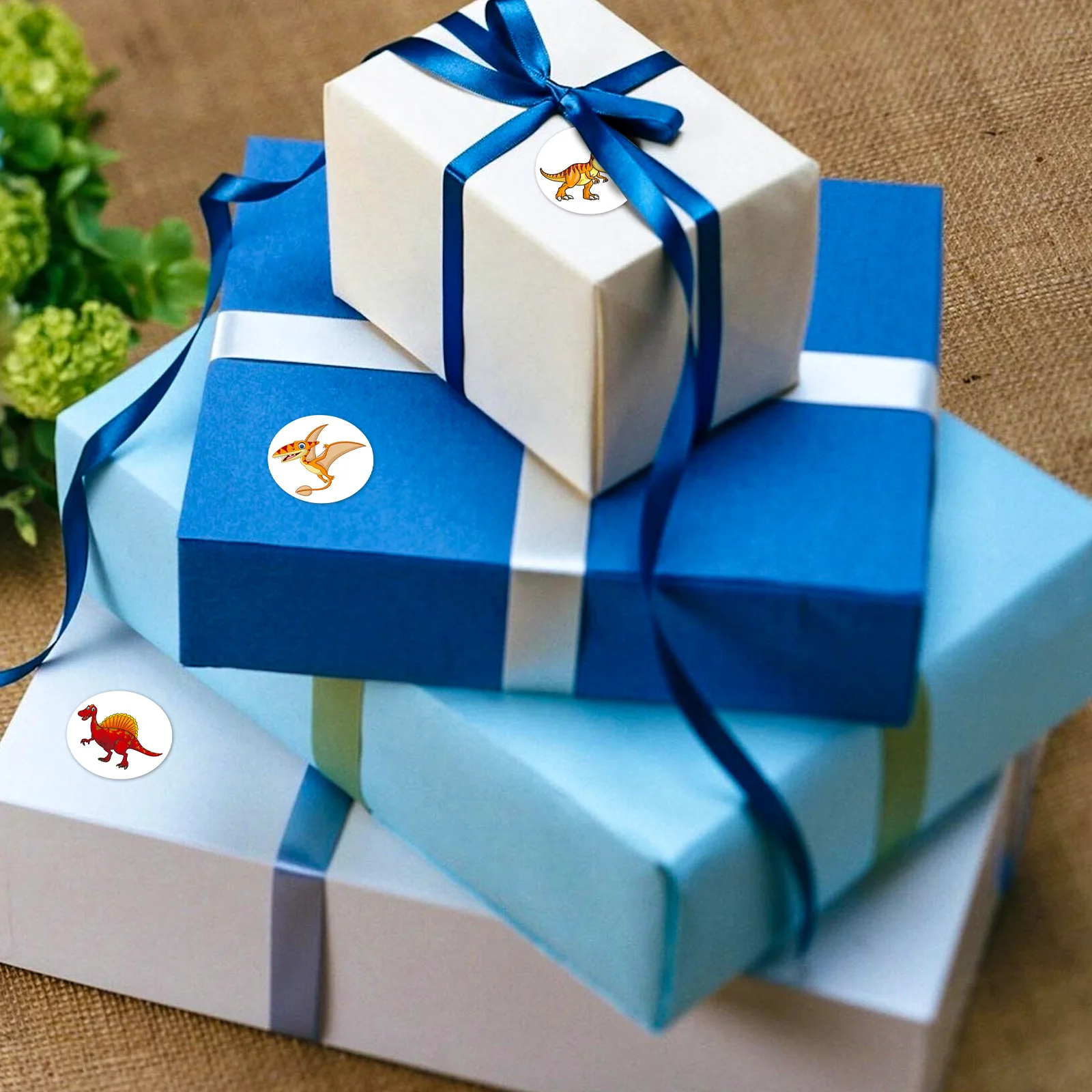 500 pcs 1 inch Kawaii Graffiti  cartoon Cute dinosaur stickers