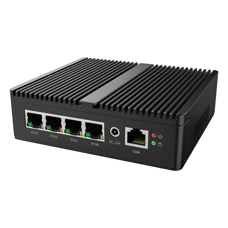 Guanfeng G30-B 4 Lan 2500M 1COM port Mini Pc Intel Jasperlake N5105 M.2 Ssd Dual Wifi Usb C 8gb Ram Fanless Small Mini Computer
