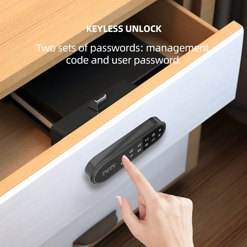 F155 Digital Electronic Locks One Time Public Use Smart Password Cabinet Locker Lock