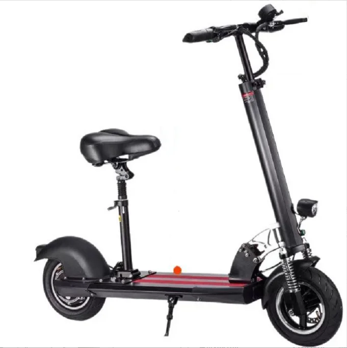 10Inch 500W Foldable Small Lithium Battery Electric Scooter For Adults