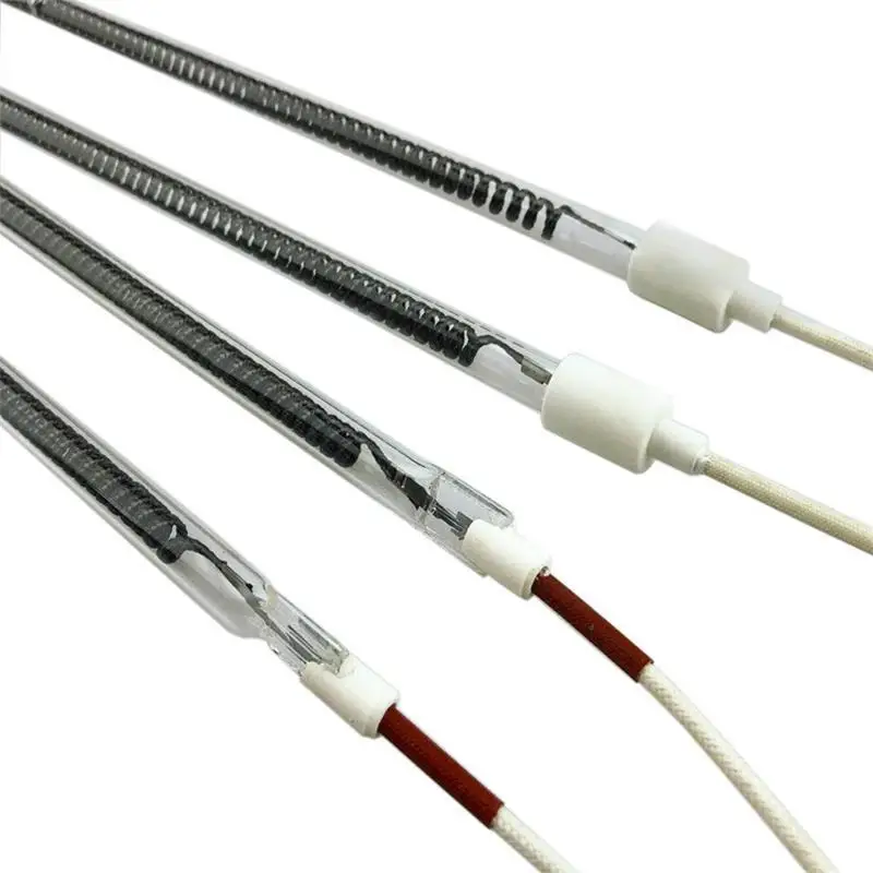 1500w 700mm 220v Infrared Quartz Carbon Fiber Heating Lamps for Bathroom Infrared Heater Element