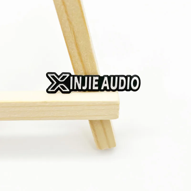 Custom Logo Metal Name Plate Blank Label 3d Metal Aluminum Nameplate