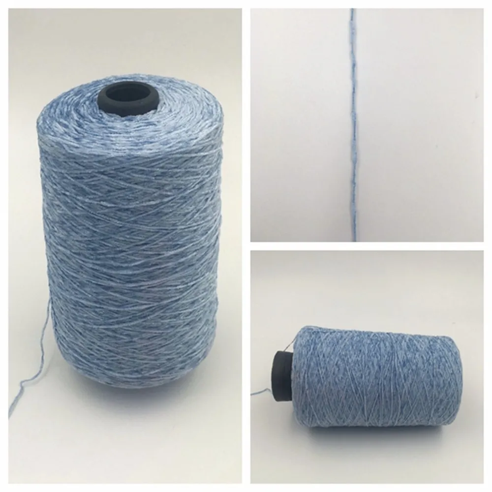 
DTY 1/4NM 100% Polyester Chenille Yarn Dyed 