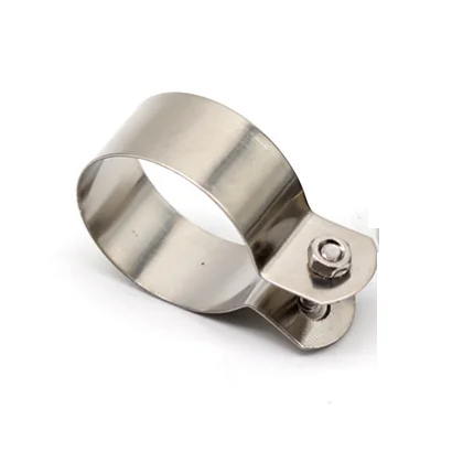 Auto Hose Clamp PVC Tube Double Bolt Pipe Clamp Galvanized U-shaped pipe clamp Bending Machine Special offer 60 days