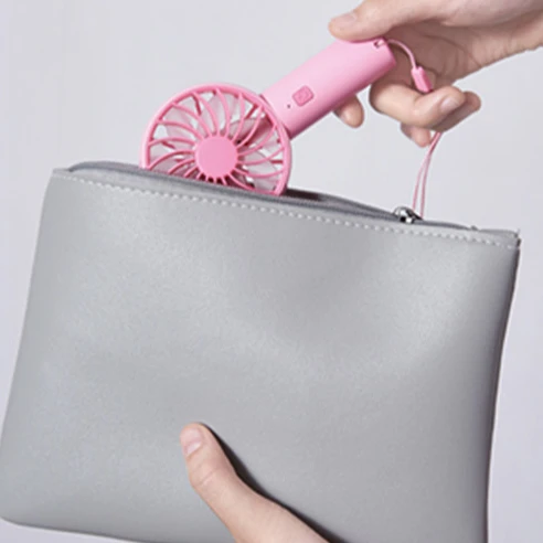 
Battery Small Air Cooling Fan USB Electric Car Portable Cooler Neck Ceiling Fan Handheld Stand Rechargeable Mini Fans for Home 