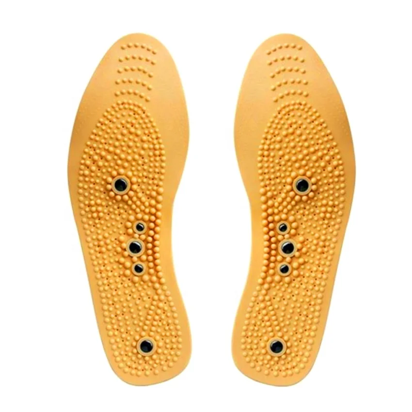Acupuncture Insoles for Sliming Massaging Magnetic Insole Massage Foot Magnet Therapy Reflexology Pain Relief Shoe Insole