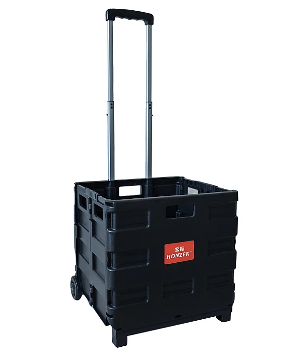 Популярная Пластиковая Складная Тележка для покупок, складная тележка для покупок, оптовая продажа, тележка для продуктов, легкая тележка на колесах