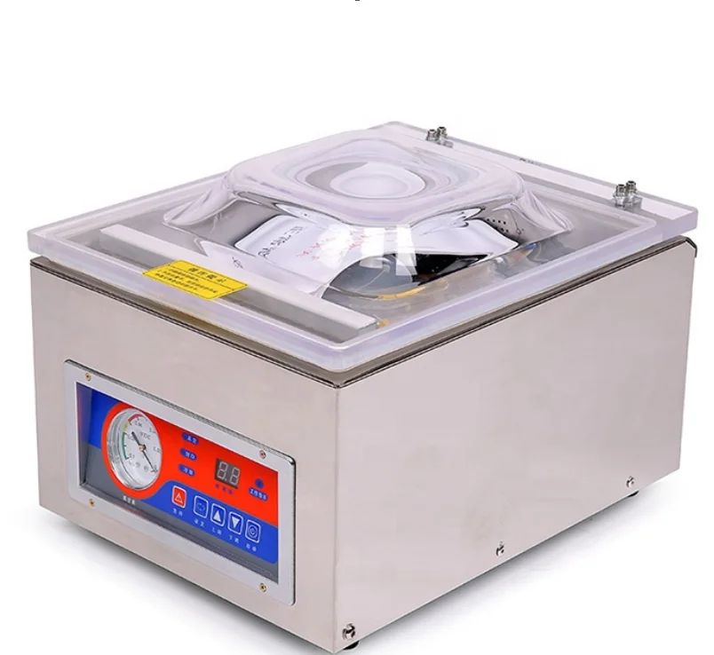 DUOQI DZ260B 220 В промышленный Настольный упаковщик пищевой вакуумный теплоизолятор упаковочная машина для пластиковых