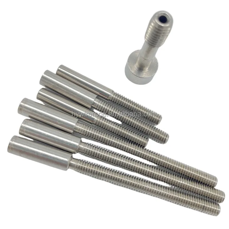 Flexible Galvanized Steel Wire Cable Rope With Mounting Screw