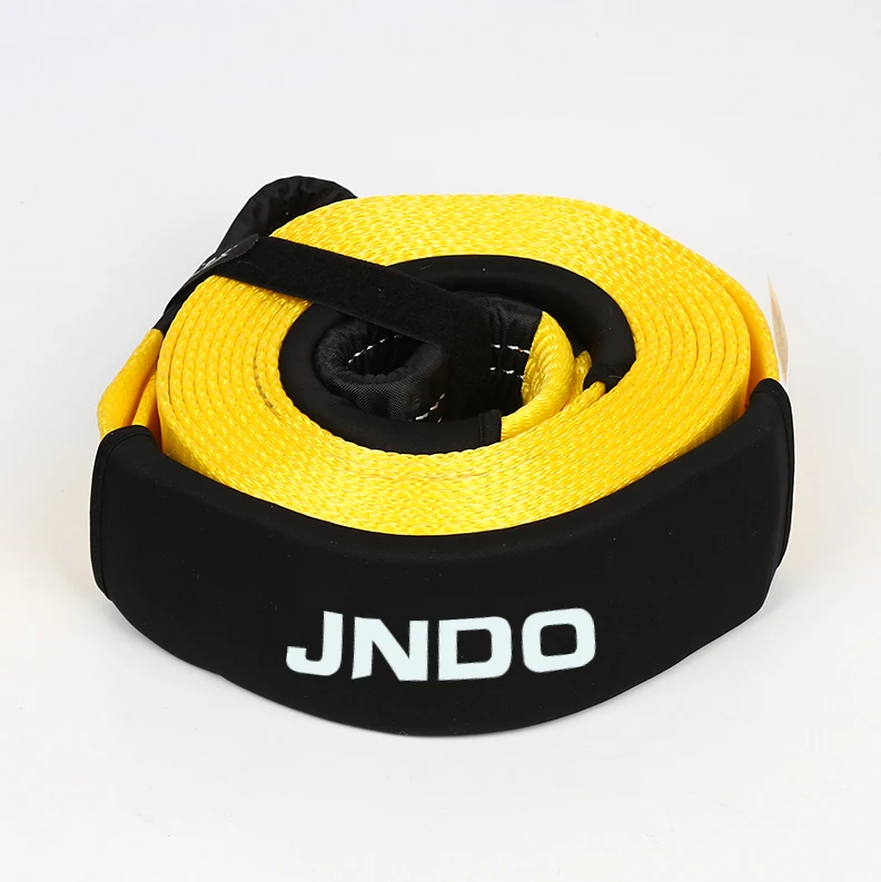ROPE TYPE Winch Extension Strap Tree Truck Protector Strap 4WD Snatch Strap Equalizer Strap Tow Strap
