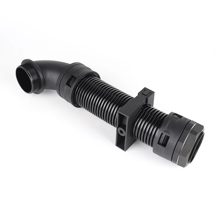 Pa 15.8mm Flexible Corrugated Electrical Conduit Pipe Precut Split Type For Auto Equipment