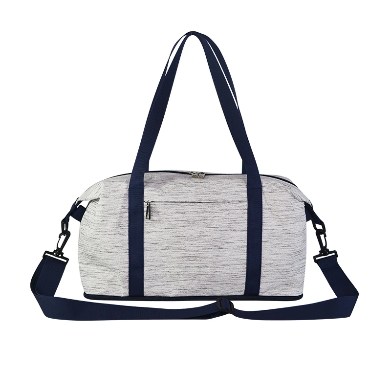 Foldable Travel Duffel Bag Water & Tear Resistant Deep Blue Overnight Weekend Bag