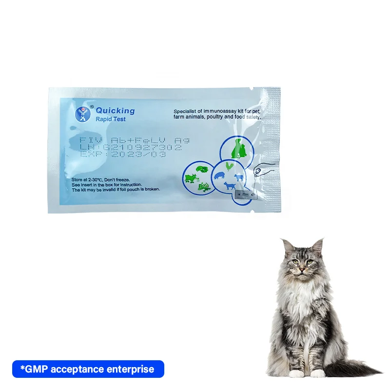 Набор для быстрого тестирования домашних животных FIV + FELV