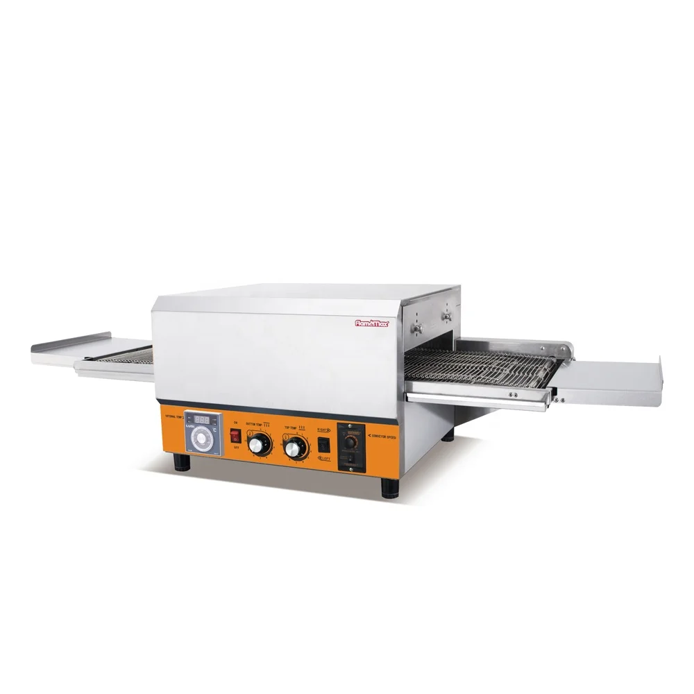 Big Production Circulate Hot Air Fast Pizza Oven 12Inch Commercial Electric Rotary Conveyor Belt Pizza oven For Restaurant