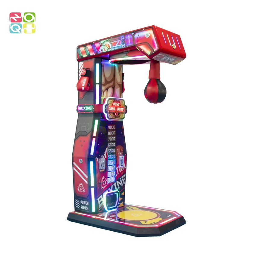 Power punch boxing arcade machine redemption game for amusement