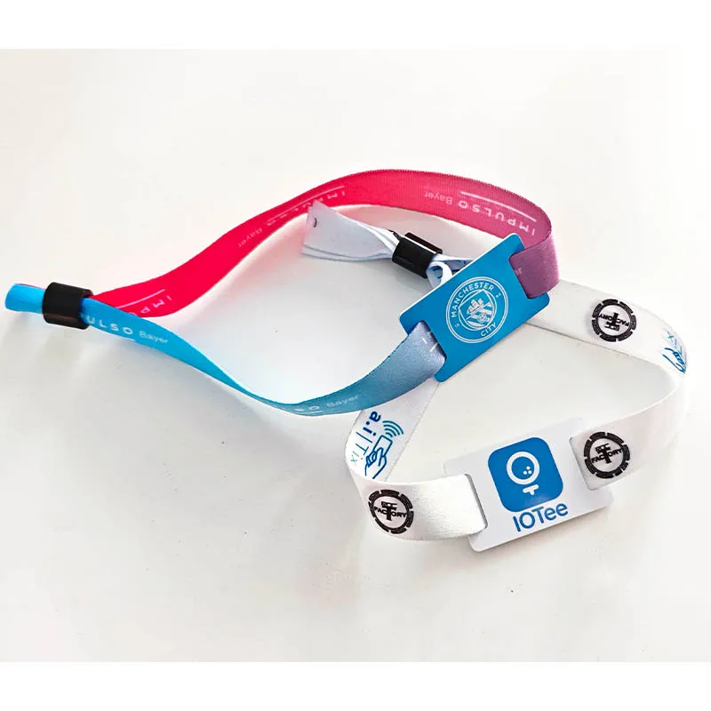 Wristbands with Embedded RFID Chips for Admission Tickets for amusement park