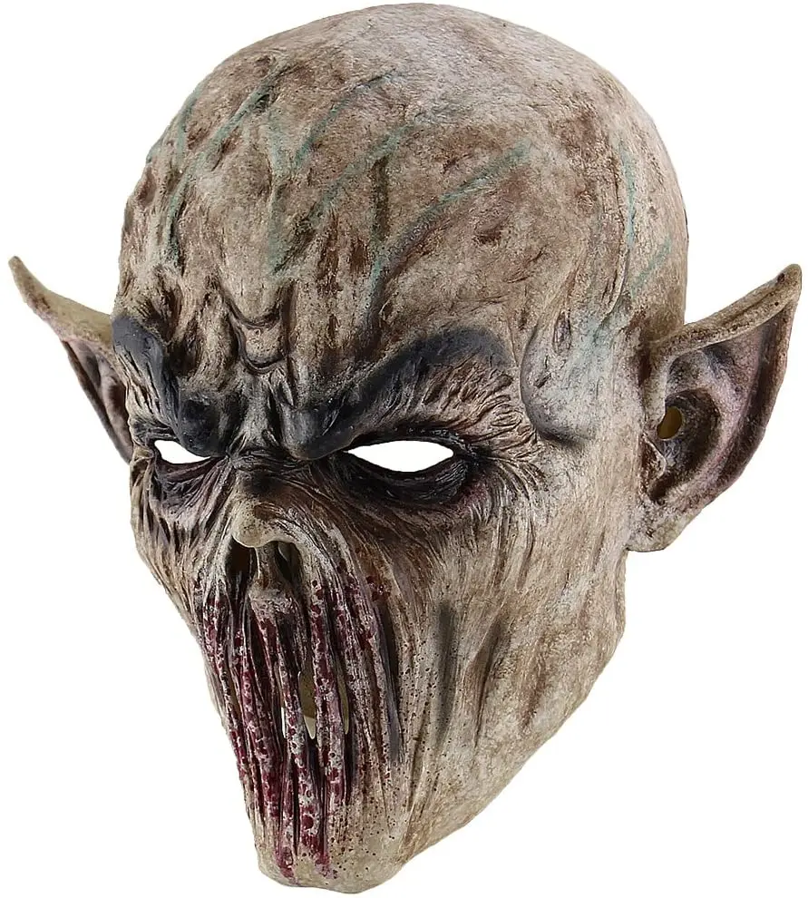 Cheap Halloween Mask Terror Ghost Devil Mask Dance Party Scary Biochemical Alien Zombie Mask China Manufacturer
