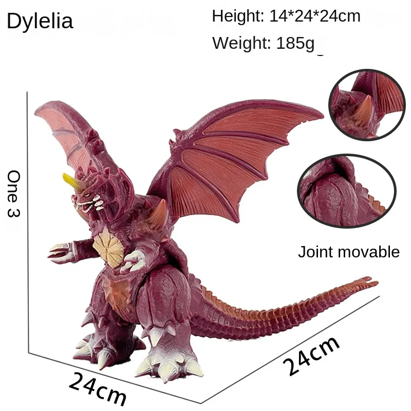 Mecha Godzill Toy Godzill Action Figure Violent Monster Joint Movable Male Toy Pvc Unisex Spot Wholesale 17cm Dinosaur King Kong