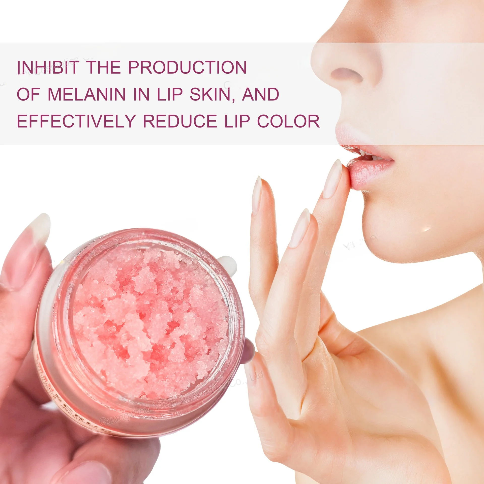 Hot Selling High Quality Lip Scrub Moisturizing Sugar Crystal Lip Mask Factory Wholesale Lip Care Cosmetics OEM/ODM