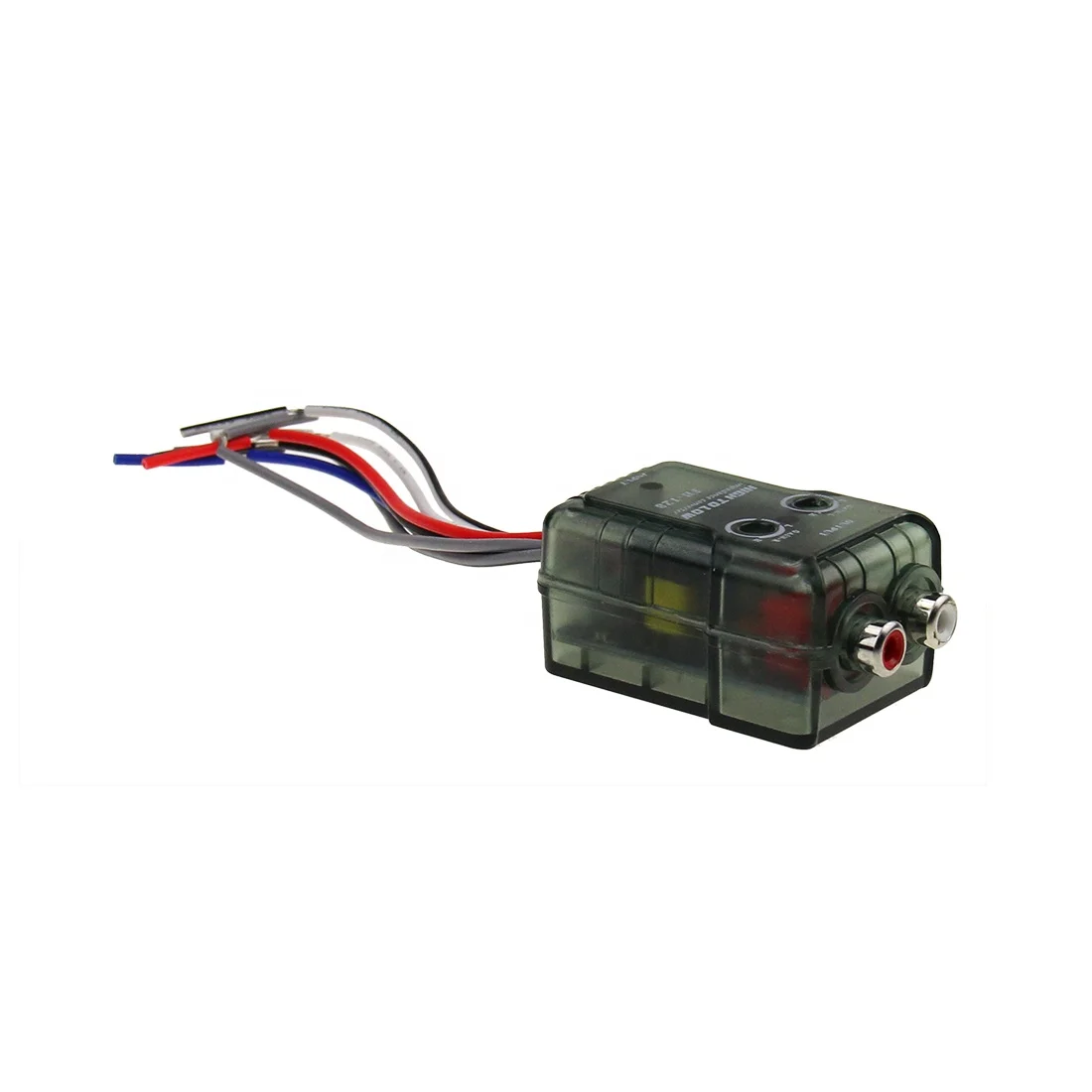 high to low converter for car audio RCA high to low converter with power remote