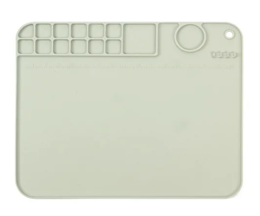 Silicone paint mat personalized custom art craft mat for kids lovely color dinning table water silicone paint mat