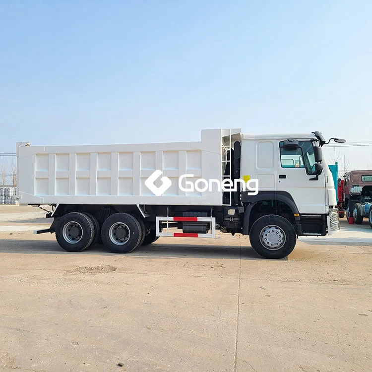 good condition 10 wheeler dump truck used howo sinotruck in jamaica ghana tipper truck price lowest