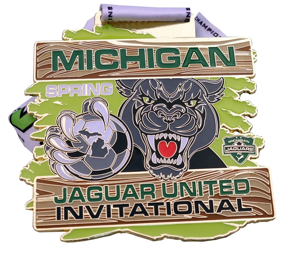 Factory Making New Design Cheap Champion Finisher Sport Medals UV Printing Medals