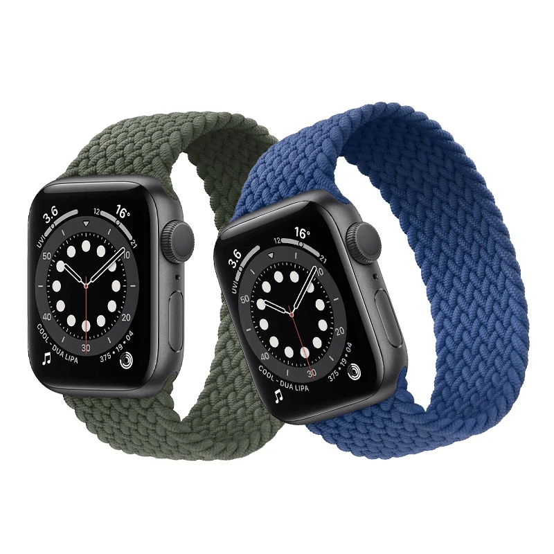 38Mm 42Mm 44Mm 45Mm Braided Wrist Smart Watch Band & Accessories For Apple I Watch Band