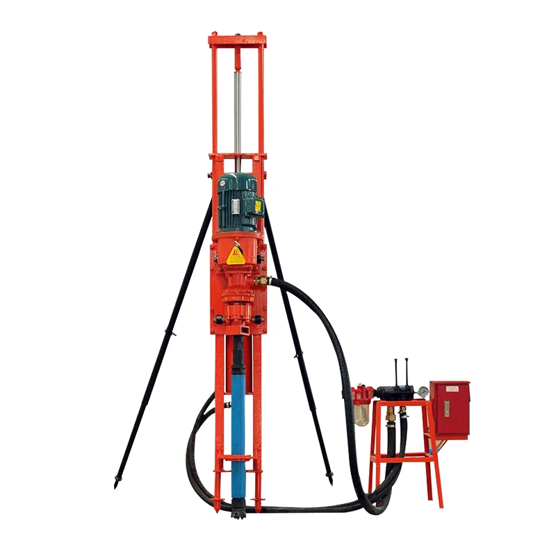 
Mining small Portable borehole hard rock drilling rig Hole Hammer DTH Drilling Rig Machine 