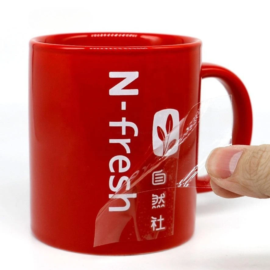 Custom Size Printer Logo Metal Label Stickers UV Transfer 100pcs