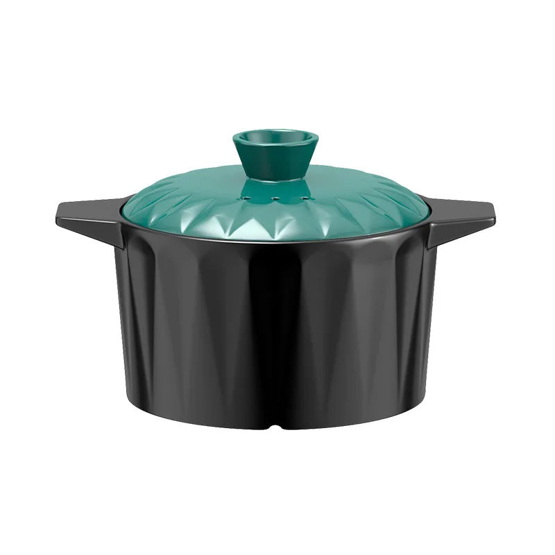 Single-bottom Ceramic casserole Casserole with lid Household Kitchen