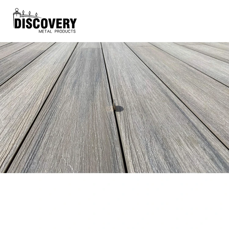 Wholesale Factory Prices Easy Installation Bicolor Composite Co-extrusion Decking Wood Grain color WPC Decking