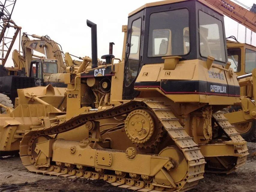 Гусеничный бульдозер CAT D4H D5H D6H D6D б/у гусеничный D4 D5 D6 D7 строительный