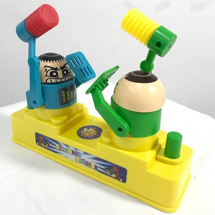 2023 Fun Tabletop Fighting Game Parent-child Interactive Hand-pressed double Toy
