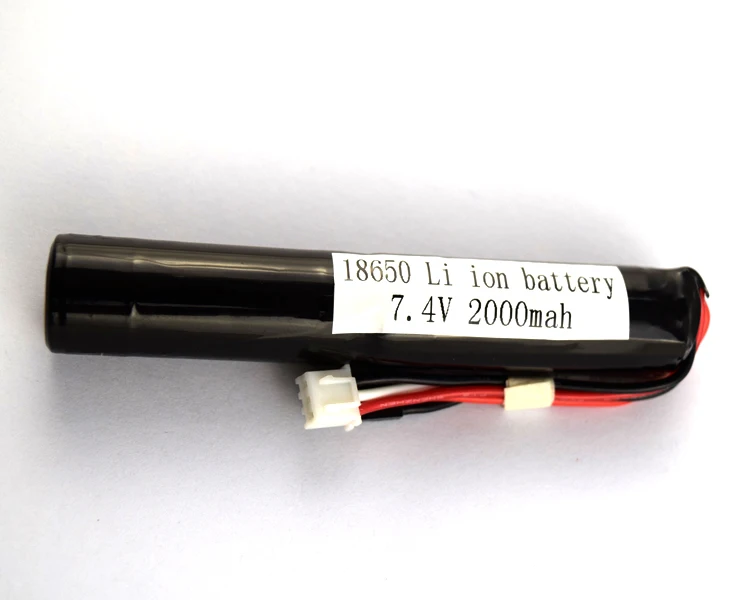 18650 Customized Rechargeable Lithium battery Cell 3.7V 2000mAh for 2s1p 7.4V 2000mAh battery pack for reading pen