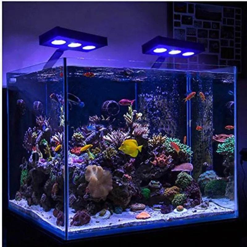Morden 30W Dimmable Reef Aquarium Led Lights Full Spectrum LED Reef Light Touch Control Aquarium Light