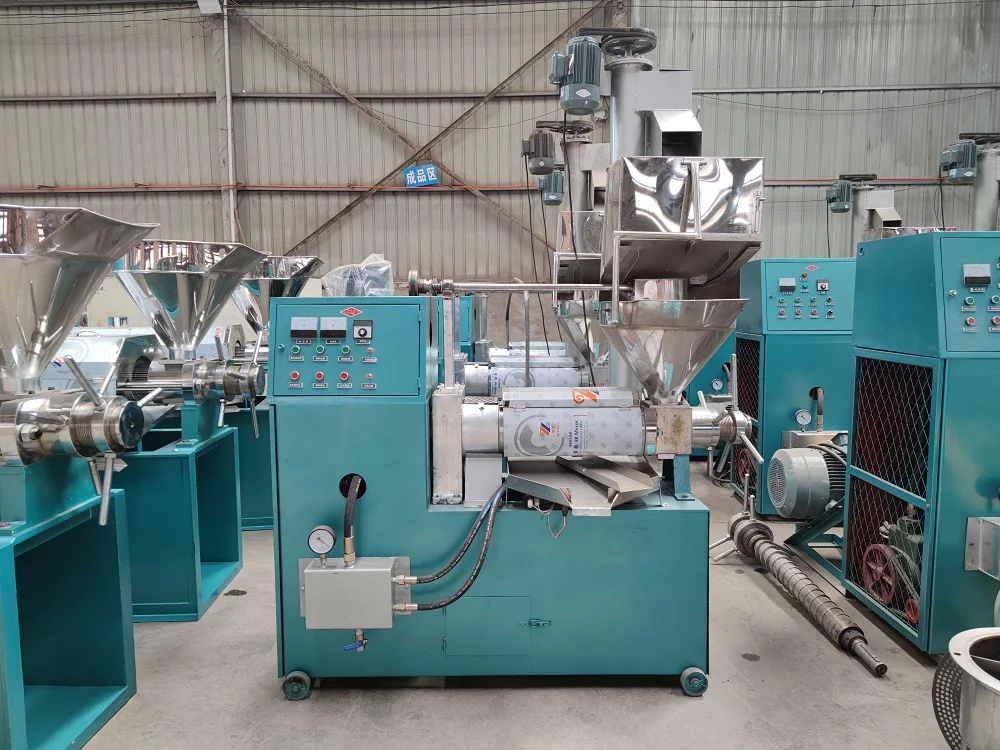 100-200kg/h Sunflower Oil Expeller Machine Edible Oil Press  Machine Peanut Oil Pressing Machine