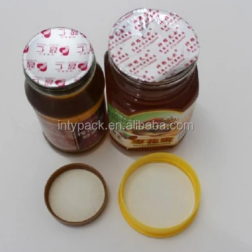 High quality Glass bottle induction aluminium foil seal liner Food Grade Induction Aluminum Foil Seal Liner Bottle Lid Wad