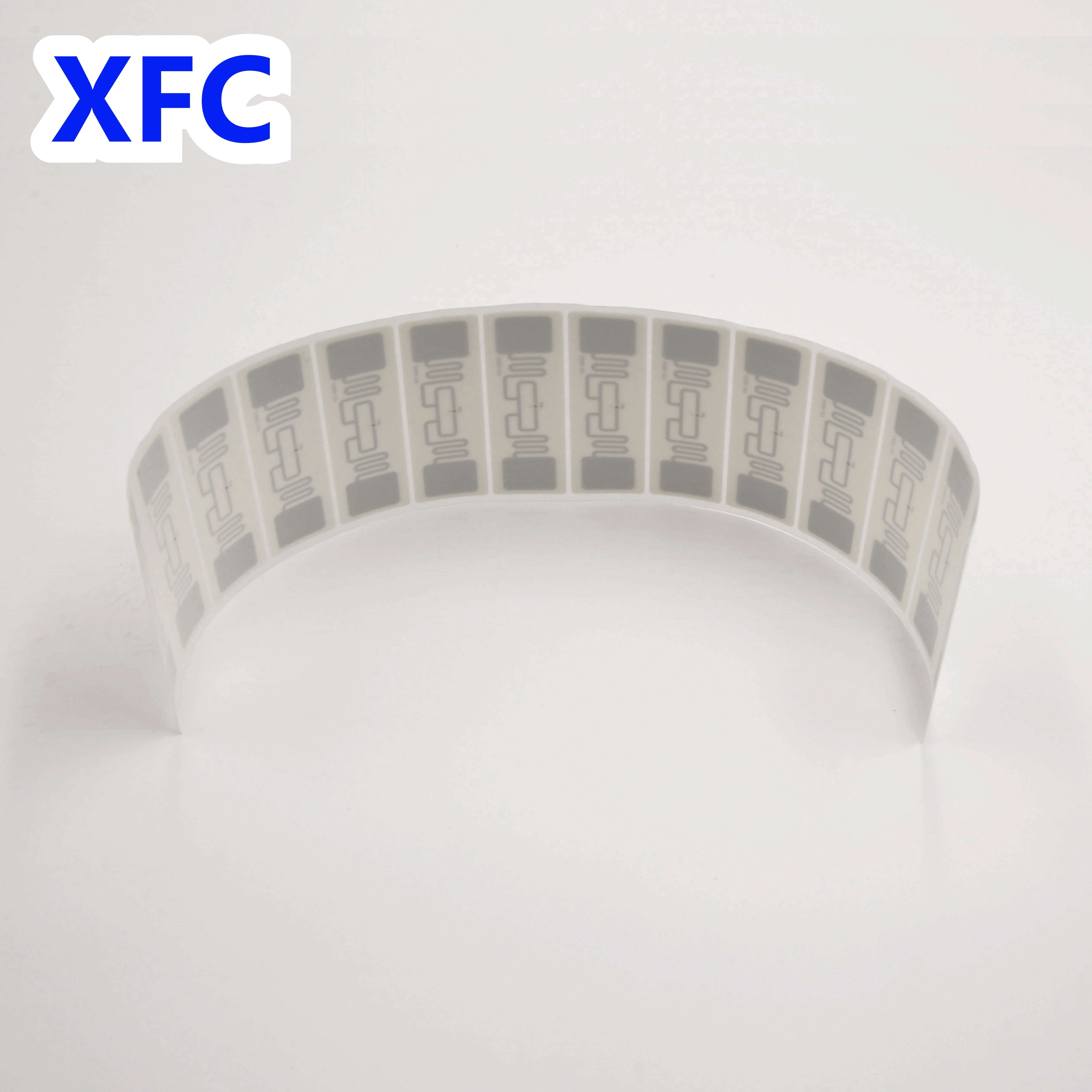 RFID UHF chip antenna inlay R6 chip smart passive rfid tags with roll package