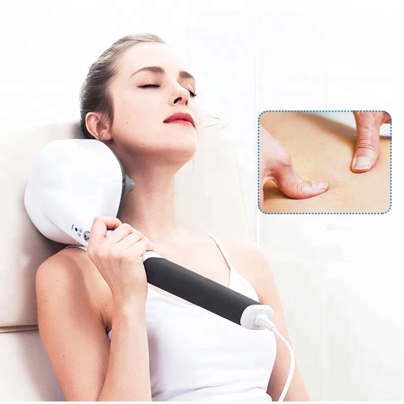 4 Massage Head Ball Pain Hammer Masajeador Muscular Muscle Stimulator Back Massager