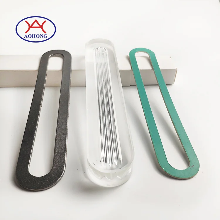 Toughened Reflection Gauge Glass ILMADUR Reflex Gauge Glass with Gasket