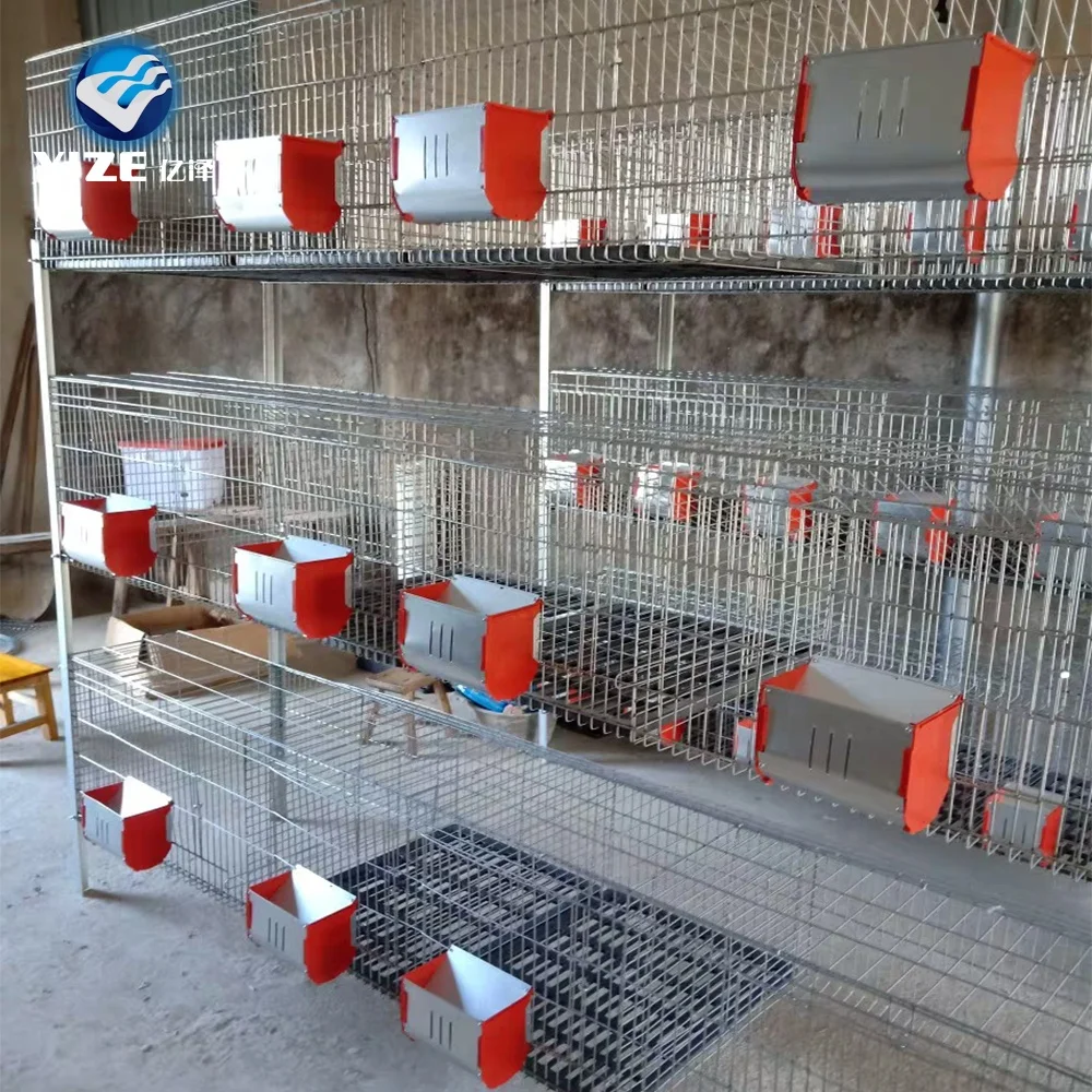 Hot sale breeding rabbit cage in kenya farm/Fattening Rabbit Cage