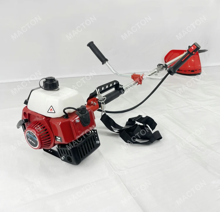 Factory directly supply 2 stroke petrol gasoline brush cutter 411 Robin model gasoline grass trimmer