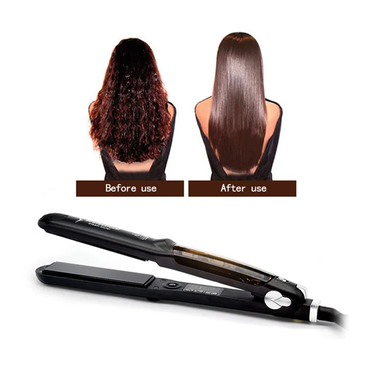 
Ceramic Tourmaline Steam Iron Flat Iron With Vapor Steam Vapor Hair Straightener PORTABLE HAIR STRAIGHTENER 