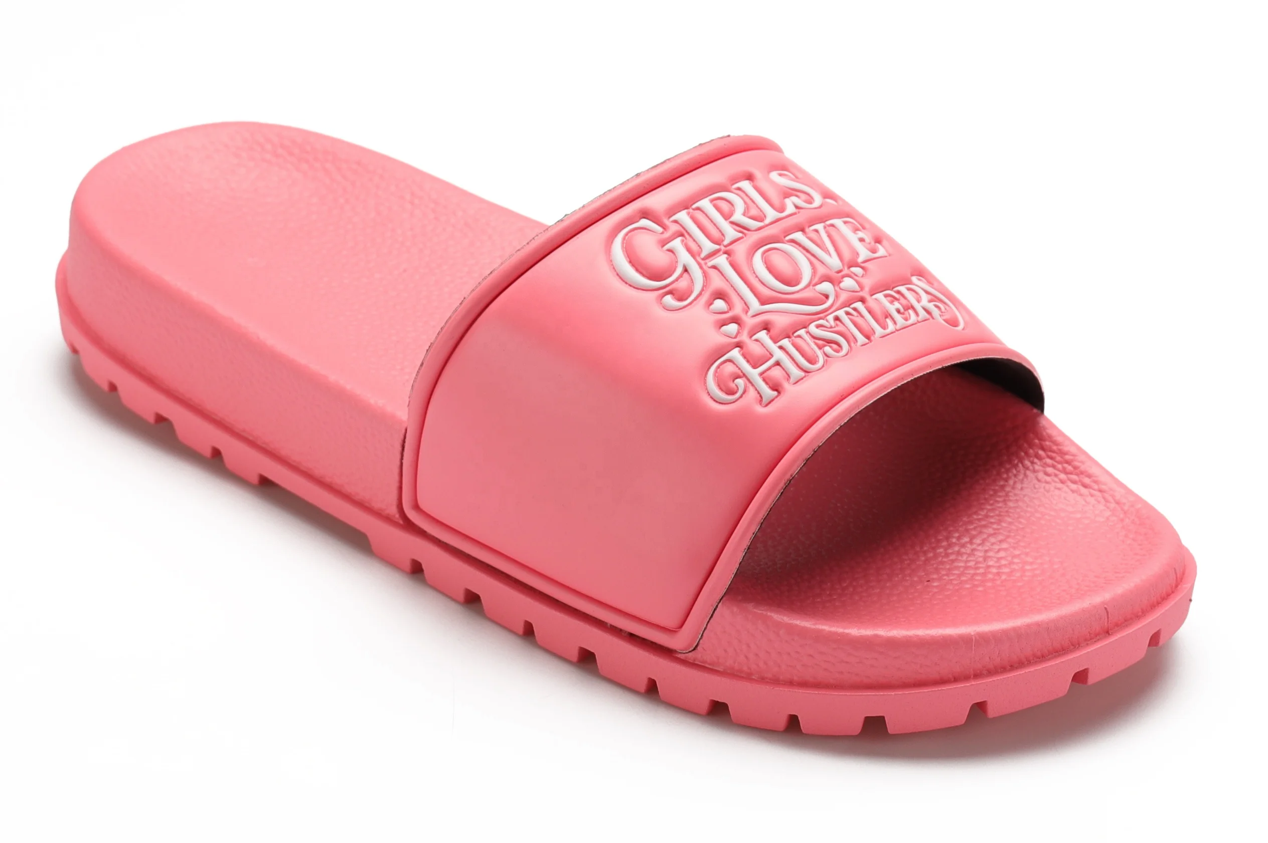 Henghao Big Size Thick Sole Logo Pvc Eva Flat Slides Sandals Comfort Slippers Fashion Beach Leather With Flat Pu Slippers