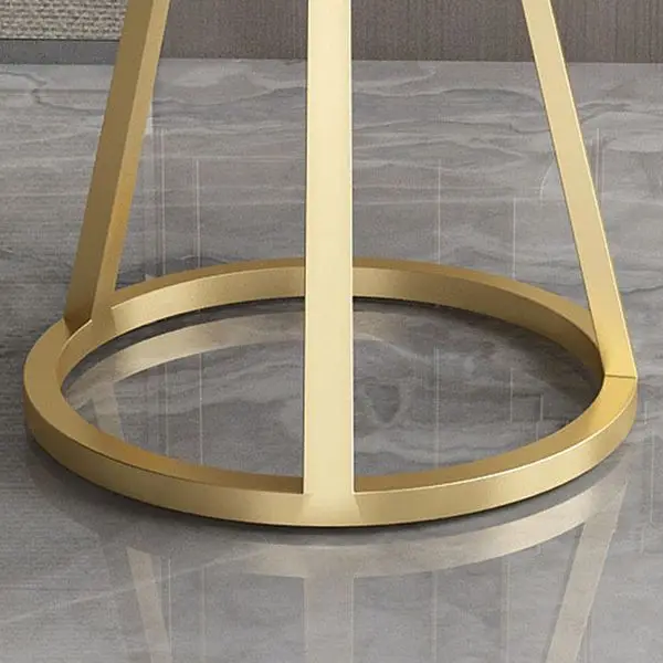 Euro Modern Luxury Easy Clean Kitchen Home Living Dining Room Hotel Restaurant Furniture White Small Round Marble Dining Table