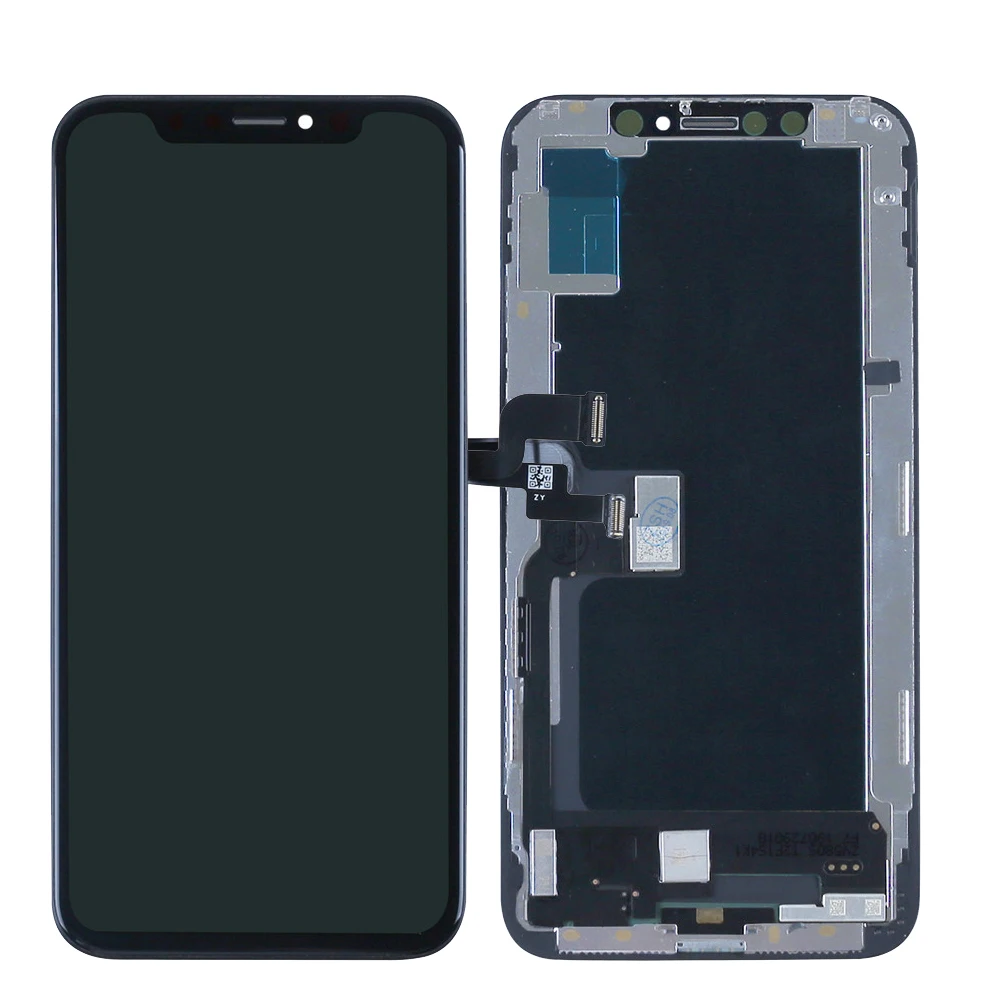 ЖК-дисплей с сенсорным экраном дигитайзер для Apple iPhone XS A1920 A2097 A2098 A2100 стеклянная линза в сборе
